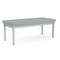 Lesro Lenox Steel 2 Seat Bench, Ash (Blue) Seat, Ash Back, 45 W 21 L 18.5 H, Linette Vinyl Seat LS2001 - alternate 2